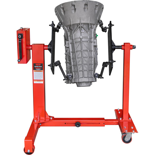 75:1 Gear-Driven Engine Stand, 1 tons Capacity, 42" H Moffatt Supply & Specialties