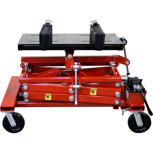 Table &eacute;l&eacute;vatrice pour groupe motopropulseur, 19" lo x 36" la, Capacit&eacute; 2500 lb Moffatt Supply & Specialties