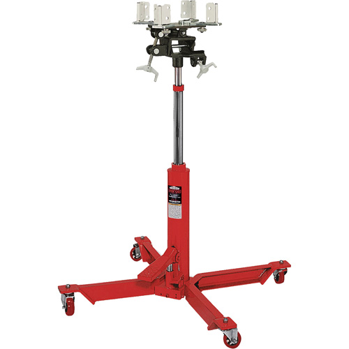 Telescopic Under Hoist Single Pump Transmission Jack, 0.5 Ton(s) Lifting Capacity Moffatt Supply & Specialties