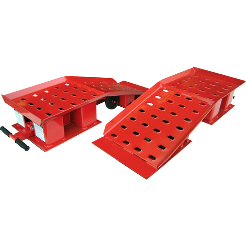 Pair of Truck Ramps, 20000 lbs. Capacity, 48-1/4" L, 12-5/8" W, 9" H Moffatt Supply & Specialties