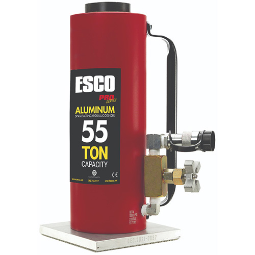 Heavy-Duty Lightweight Hydraulic Jack, 10" Stroke, 55 Ton(s) Capacity, 10000 PSI Moffatt Supply & Specialties