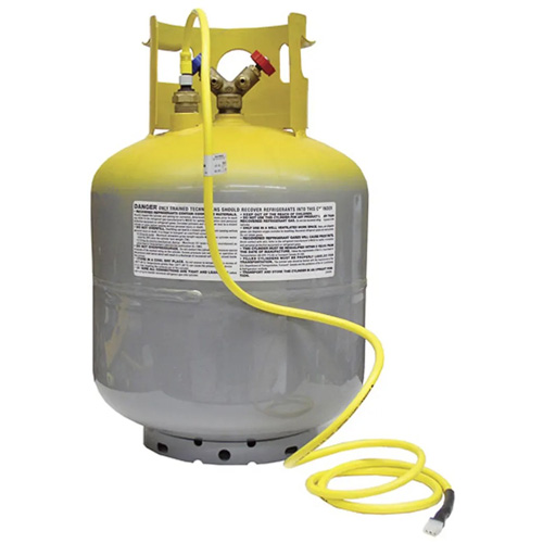 Aspirateur de r&eacute;frig&eacute;rant R134A et R1234YF avec collecteur Moffatt Supply & Specialties