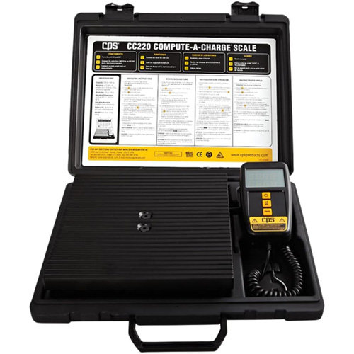 Compute-a-Charge Refrigerant Scale Moffatt Supply & Specialties