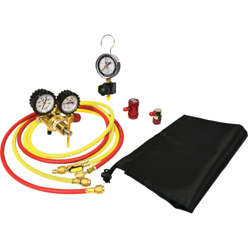 Automotive A/C Nitrogen Leak Test Kit with Regulator Moffatt Supply & Specialties
