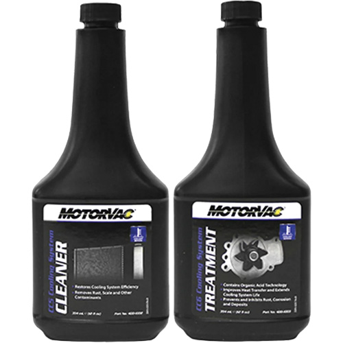 MotorVac CoolantClean 2-Step Kit, Bottle Moffatt Supply & Specialties