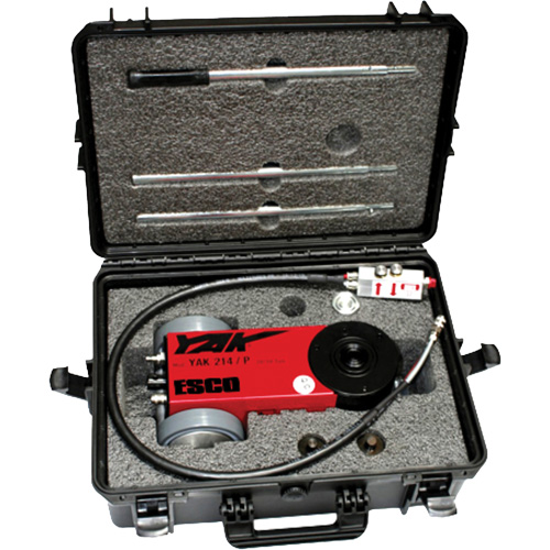 Portable 2-Stage Jack, 11 Ton(s)/22 Ton(s), Air Hydraulic Moffatt Supply & Specialties