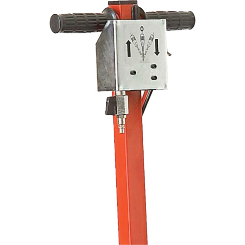 2-Stage Jack, 33 Ton(s)/66 Ton(s), Air Hydraulic Moffatt Supply & Specialties