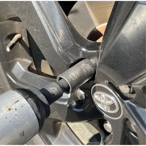 Flip Socket Kit, 5 Pieces, 1/2" Drive Size Moffatt Supply & Specialties