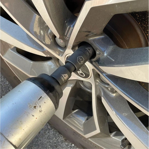 Flip Socket Kit, 5 Pieces, 1/2" Drive Size Moffatt Supply & Specialties