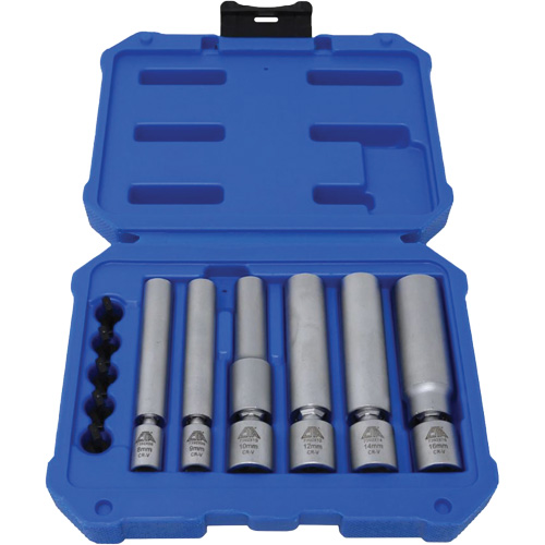 6-Piece Spark Plug & Glow Plug Socket Set Moffatt Supply & Specialties
