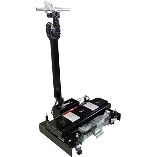 Floor Service Jack, 14 Ton(s) Capacity, 8-1/4" Lowered, 20" Raised, Air Hydraulic Moffatt Supply & Specialties