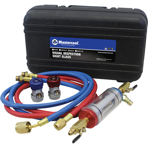 Ensemble de hublots d'inspection visuelle avec raccords manuels R134A Moffatt Supply & Specialties