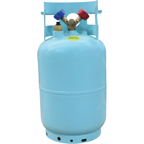 30 Lbs DOT-Approved Recovery Cylinder with Float Switch Moffatt Supply & Specialties