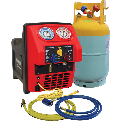 Spark Free Twin Turbo Refrigerant Recovery Machine For R1234Yf Moffatt Supply & Specialties
