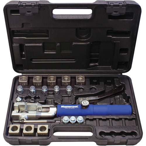 Ensemble Push Connect, 45° et double &eacute;vasement avec "Hydra-Flare" Moffatt Supply & Specialties