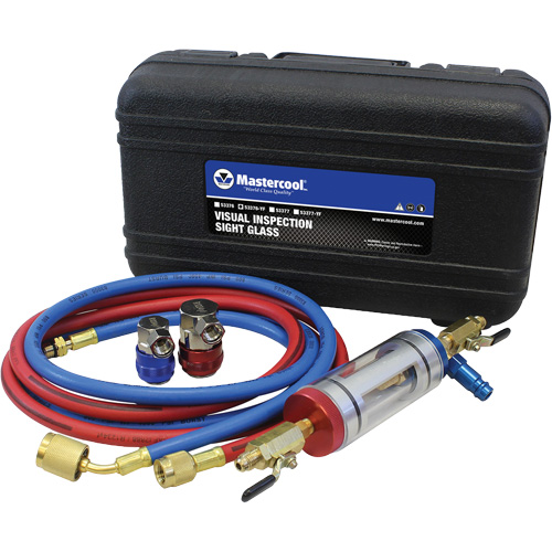 R1234Yf Visual Inspection Sight Glass with R1234Yf Quick Couplers Moffatt Supply & Specialties