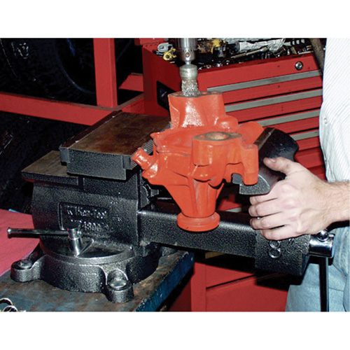 &eacute;tau r&eacute;versible pour m&eacute;canicien professionnel KT4800, Largeur des m&acirc;choires 8", Profondeur de la gorge 4-7/8", Base Pivotant Moffatt Supply & Specialties