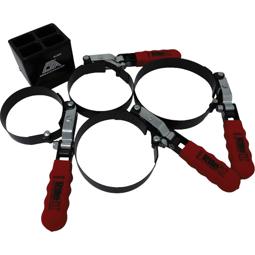4 Pc. Oil Filter Wrench with Stand Moffatt Supply & Specialties