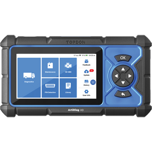 Outil de diagnostic robuste 5" ArtiDiag HD avec fonctions d'entretien Moffatt Supply & Specialties