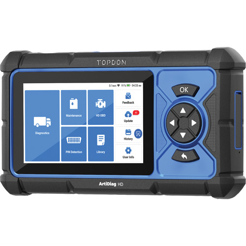 Outil de diagnostic robuste 5" ArtiDiag HD avec fonctions d'entretien Moffatt Supply & Specialties