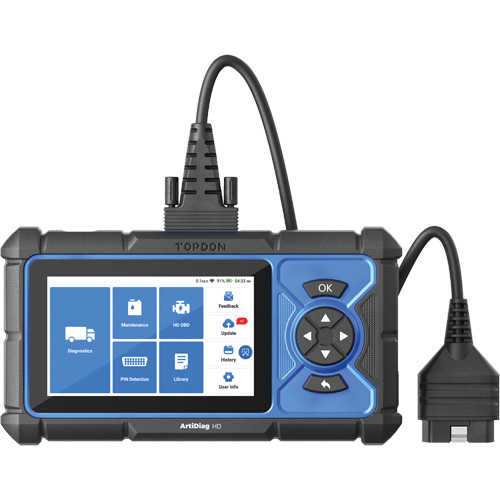 Outil de diagnostic robuste 5" ArtiDiag HD avec fonctions d'entretien Moffatt Supply & Specialties