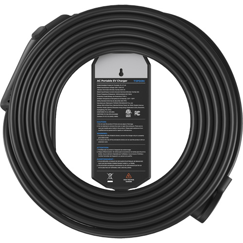 Fiche NEMA 6-50 portable PulseQ AC, 32 A, Niveau 2 CA, Connecteur Type 1 (SAE J1772) Moffatt Supply & Specialties