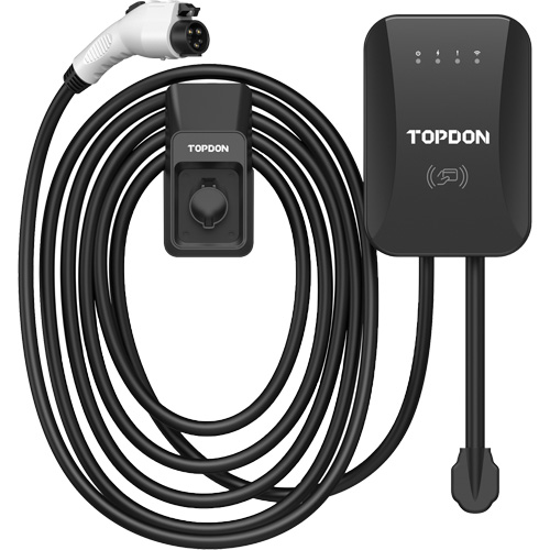Chargeur r&eacute;sidentiel PulseQ AC pour VE avec mode identification par radiofr&eacute;quence (RFID), 40 A, Niveau 2 CA, Connecteur Type 1 (SAE J1772) Moffatt Supply & Specialties