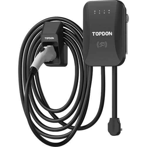 Chargeur r&eacute;sidentiel PulseQ AC pour VE avec mode identification par radiofr&eacute;quence (RFID), 40 A, Niveau 2 CA, Connecteur Type 1 (SAE J1772) Moffatt Supply & Specialties