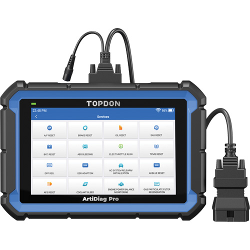 Outil de diagnostic ArtiDiag Pro 7" avec fonctions de service et commandes bidirectionnelles Moffatt Supply & Specialties
