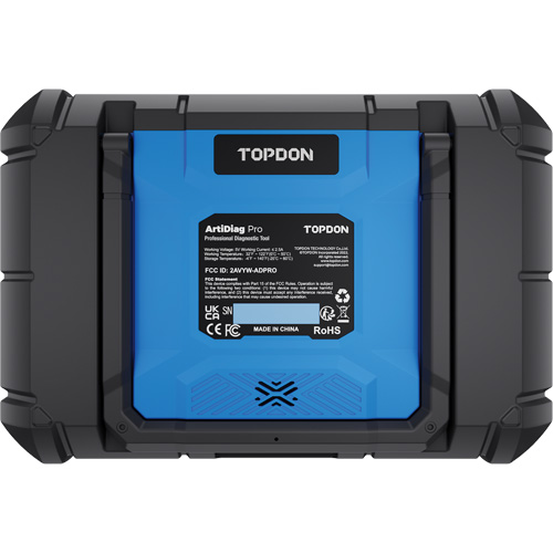 Outil de diagnostic ArtiDiag Pro 7" avec fonctions de service et commandes bidirectionnelles Moffatt Supply & Specialties