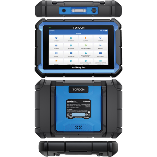 Outil de diagnostic ArtiDiag Pro 7" avec fonctions de service et commandes bidirectionnelles Moffatt Supply & Specialties