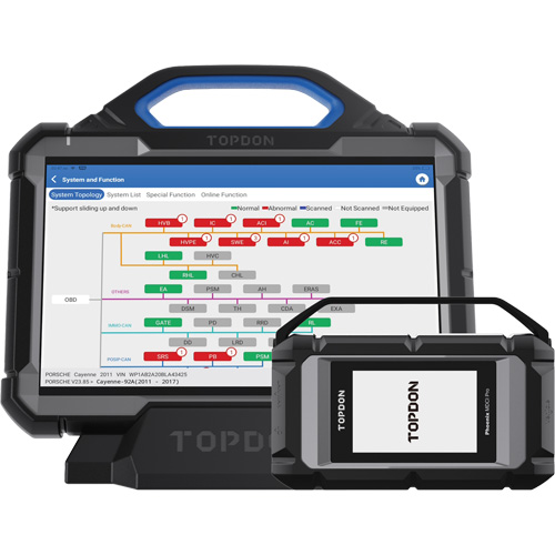 Outil de diagnostic de niveau OE Phoenix Max Basic de 13,3", station daccueil et programmation infonuagique Moffatt Supply & Specialties