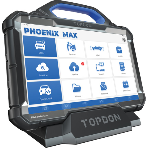Outil de diagnostic de niveau OE Phoenix Max Basic de 13,3", station daccueil et programmation infonuagique Moffatt Supply & Specialties