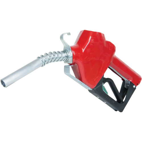 Red Automatic Diesel Spout Nozzle Moffatt Supply & Specialties