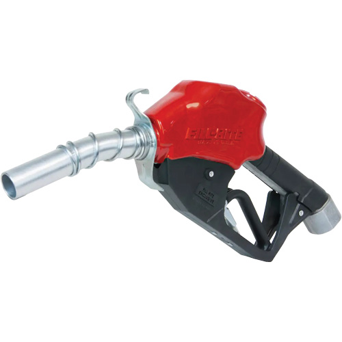 Red Automatic Gasoline Spout Nozzle Moffatt Supply & Specialties