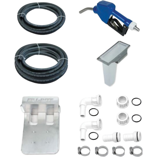 Pompe de transfert de fluide d'&eacute;chappement diesel (DEF) 115 V CA avec support pour cuve GRV et pistolet Moffatt Supply & Specialties