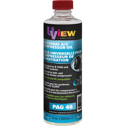Huile universelle pour climatisation PAG 46, 237 ml, Bouteille Moffatt Supply & Specialties