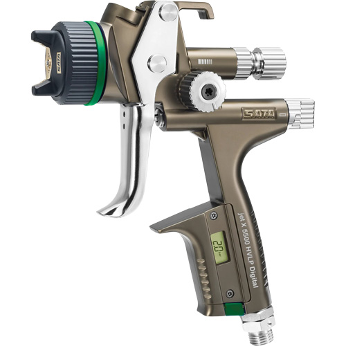 X5500 HVLP 1.2 I RPS D DIGI psi Premium Paint Spray Gun for Automotive Refinishing, 1/4" NPT Air Inlet, 15.19 CFM, 0.6 L/0.9 L Capacity, 0.17 PSI Moffatt Supply & Specialties