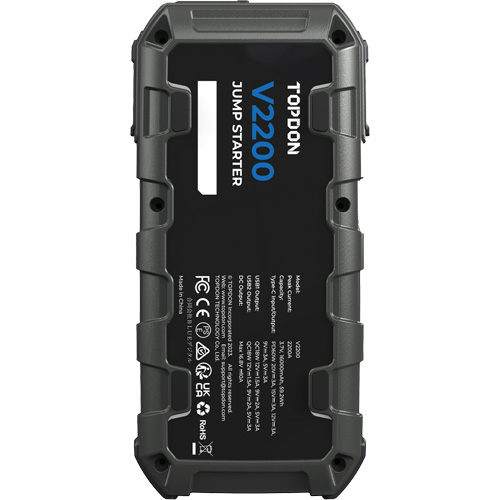 V2200 Jump Starter, Power Bank & Flashlight Moffatt Supply & Specialties