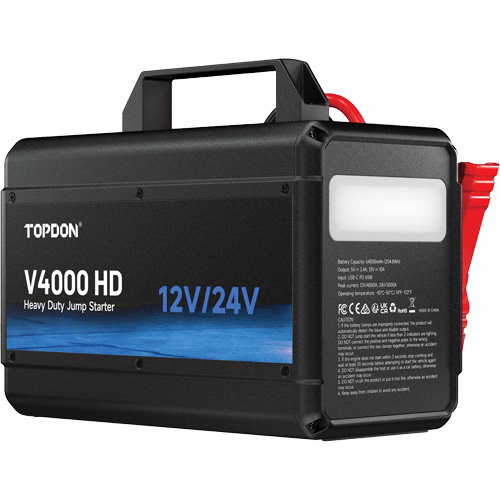 V4000 HD 12V/24V 4000A Jump Starter Moffatt Supply & Specialties