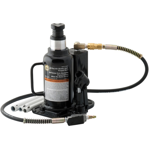 Cric-bouteille pneumatique, 20 tonne(s), Air comprim&eacute;/hydraulique, 18-3/4" Hauteur &eacute;lev&eacute;e Moffatt Supply & Specialties