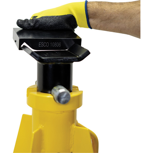 Adaptateur &agrave; dessus plat pour supports de v&eacute;rin ESCO de style haut de 20 et 25 tonnes Moffatt Supply & Specialties
