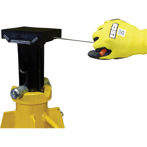 Adaptateur &agrave; dessus plat pour supports de v&eacute;rin ESCO de style haut de 20 et 25 tonnes Moffatt Supply & Specialties
