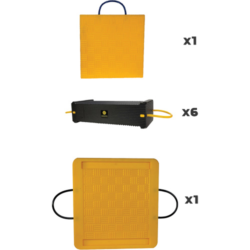 Ensemble de syst&egrave;me de sout&egrave;nement en composite CribLok 8 mcx Moffatt Supply & Specialties