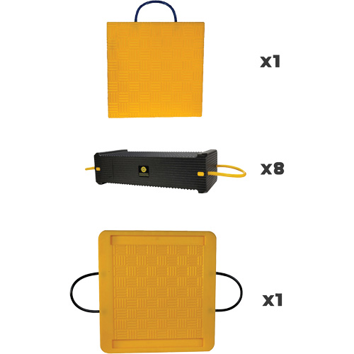 Ensemble de syst&egrave;me de sout&egrave;nement en composite CribLok 10 mcx Moffatt Supply & Specialties