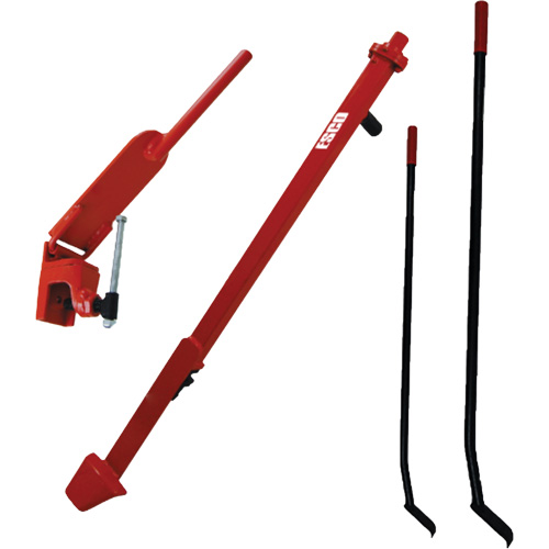 Ensemble pour pneus agricoles/robustes avec outil de d&eacute;montage universel Moffatt Supply & Specialties