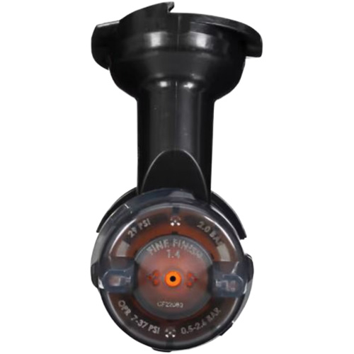 Performance Gravity Fine Finish Atomizing Head - Orange Moffatt Supply & Specialties