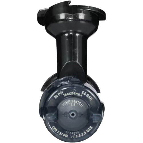 Performance Gravity Fine Finish Atomizing Head - Clear Moffatt Supply & Specialties