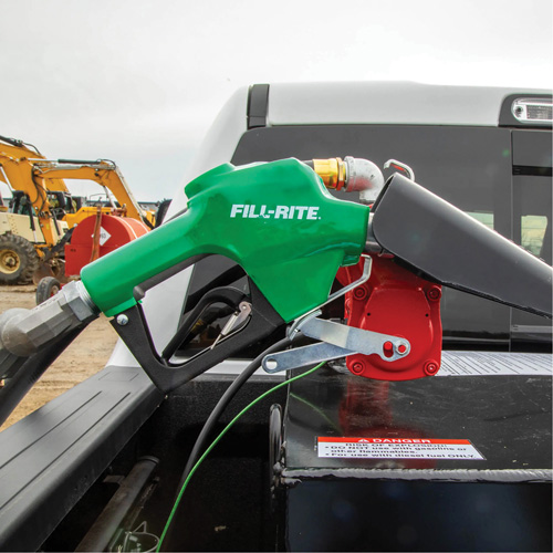Pistolet de distribution automatique vert pour diesel Moffatt Supply & Specialties
