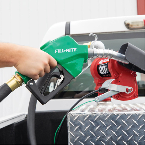 Pistolet de distribution automatique vert pour diesel Moffatt Supply & Specialties